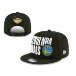 Men's Golden State Warriors 2018 The NBA Finals Patch Snapback Ajustable Cap Hat