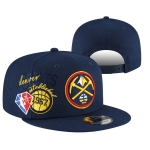 Denver Nuggets Stitched Snapback 75th Anniversary Hats 004