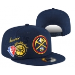 Denver Nuggets Stitched Snapback 75th Anniversary Hats 004