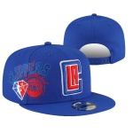 Los Angeles Clippers Stitched Snapback 75th Anniversary Hats 011