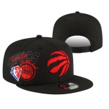 Toronto Raptors Stitched Snapback 75th Anniversary Hats 008