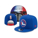 Philadelphia 76ers Snapback Ajustable Cap Hat YD 20-04-07-02