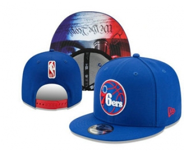 Philadelphia 76ers Snapback Ajustable Cap Hat YD 20-04-07-02