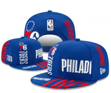 Philadelphia 76ers Snapback Ajustable Cap Hat YD 20-04-07-03