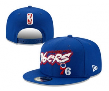 Philadelphia 76ers Snapback Ajustable Cap Hat YD 20-04-07-04