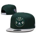 Milwaukee Bucks Finals Stitched Snapback Hats 009