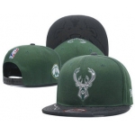 Milwaukee Bucks Snapback Ajustable Cap Hat YD