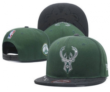 Milwaukee Bucks Snapback Ajustable Cap Hat YD