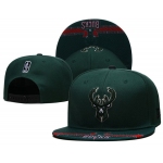 Milwaukee Bucks Stitched Snapback Hats 0016
