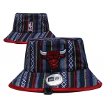 Chicago Bulls Stitched Bucket Hats 050