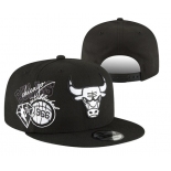 Chicago Bulls Stitched Snapback 75th Anniversary Hats 059