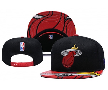 Miami Heat Stitched Snapback Hats 022