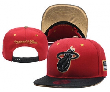 Miami Heats Snapback Ajustable Cap Hat YD 1