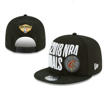 Men's Cleveland Cavaliers 2018 The NBA Finals Patch Snapback Ajustable Cap Hat