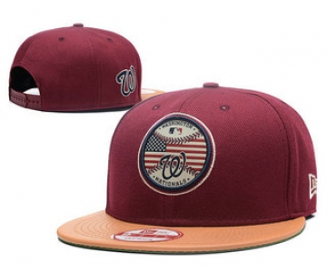 Washington Nationals Snapback Ajustable Cap Hat 6