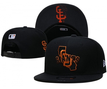 San Francisco Giants Stitched Snapback Hats 013