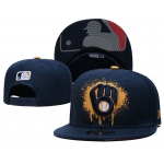 2021 MLB Milwaukee Brewers Hat GSMY 0725