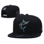 Miami Marlins Stitched Snapback Hats 002