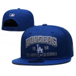 Los Angeles Dodgers Stitched Snapback Hats 047