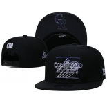 Colorado Rockies Stitched Snapback Hats 003