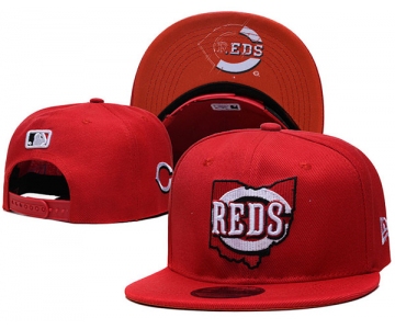 Cincinnati Reds Stitched Snapback Hats 016