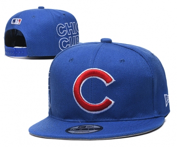 Chicago Cubs Stitched Snapback Hats 012