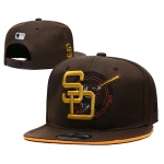 San Diego Padres Stitched Snapback Hats 001