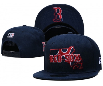 Boston Red Sox Stitched Snapback Hats 026