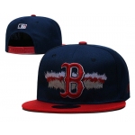 Boston Red Sox Stitched Snapback Hats 028