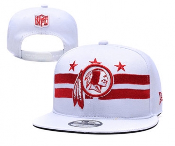 Redskins Team Logo White 2019 Draft Adjustable Hat YD
