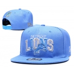 Lions Team Logo Light Blue 1934 Anniversary Adjustable Hat YD