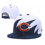 Bears Team Logo Blue Peaked Adjustable Hat