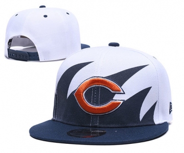Bears Team Logo Blue Peaked Adjustable Hat