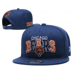 Bears Team Logo Navy 1920 Anniversary Adjustable Hat YD