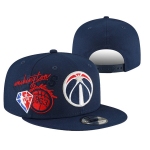 Washington Wizards Stitched Snapback 75th Anniversary Hats 007