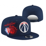 Washington Wizards Stitched Snapback 75th Anniversary Hats 007