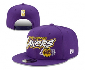 Los Angeles Lakers Snapback Ajustable Cap Hat YD 20-04-07-05