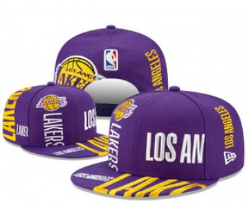 Los Angeles Lakers Snapback Ajustable Cap Hat YD 20-04-07-11