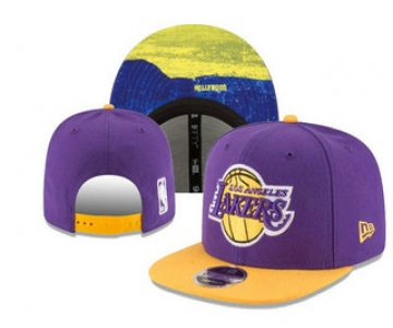 Los Angeles Lakers Snapback Ajustable Cap Hat YD 20-04-07-15