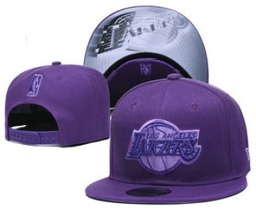 Los Angeles Lakers Snapback Ajustable Cap Hat YD 20-04-07-17