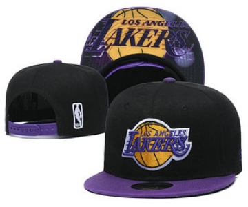Los Angeles Lakers Snapback Ajustable Cap Hat YD 20-04-07-19