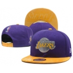 Los Angeles Lakers Snapback Ajustable Cap Hat YD