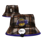 Los Angeles Lakers Stitched Bucket Hats 053