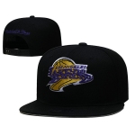 Los Angeles Lakers Stitched Bucket Hats 060