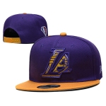 Los Angeles Lakers Stitched Snapback Hats 034