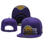 Men's Los Angeles Lakers Snapback Ajustable Cap Hat 3