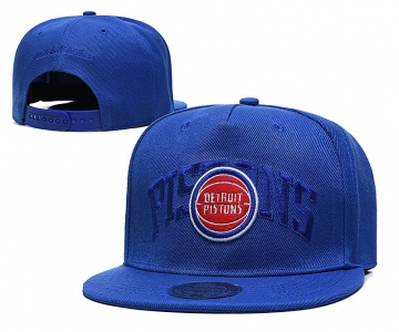 2021 NBA Detroit Pistons Hat TX326