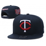 Minnesota Twins Stitched Snapback Hats 002