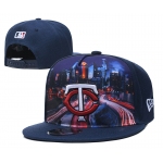 Minnesota Twins Stitched Snapback Hats 004