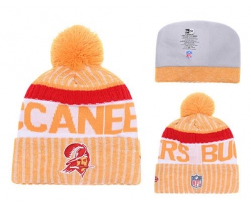 NFL Tampa Bay Buccaneers Logo Stitched Knit Beanies 006